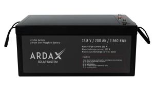  Ardax LifePo4 Li-ION akkumultor 2,56kWh BMS rendszerrel