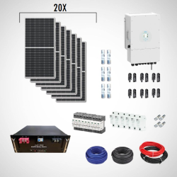 Deye 3 Fzis 8kW vals hibrid napelemes rendszer