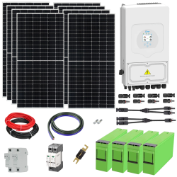  3,6KW HIBRID NAPELEMES RENDSZER (SZIGETZEM 48V) - ARDAX - DEYE 3,6