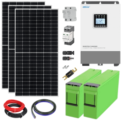 2 kW NAPELEMES RENDSZER (SZIGET ZEM 24 V)