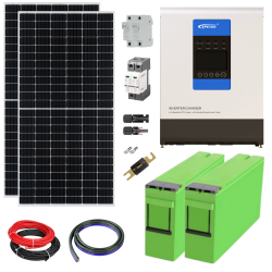 2 kW NAPELEMES RENDSZER (SZIGET ZEM 24 V)