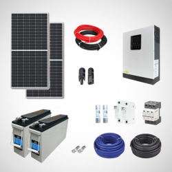 2 kW NAPELEMES RENDSZER (SZIGET ZEM 24 V)