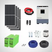 3 kW HYBRID NAPELEMES RENDSZER (SZIGET ZEM 24 V)